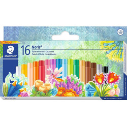 Маслени пастели Staedtler Noris Club 241 - 16 цвята Маслени пастели Staedtler Noris Club 241 - 16 цвята