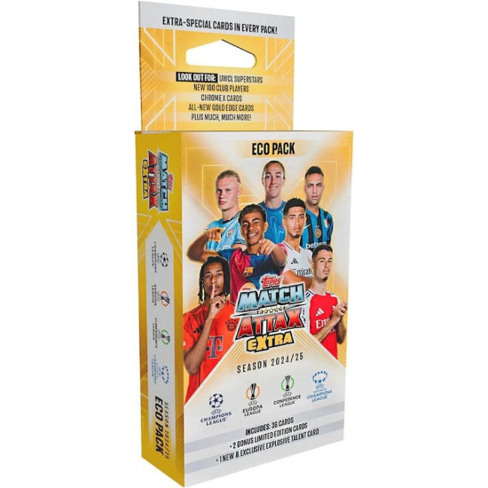 Match Attax Extra 2024/2025 (Екопак бустер кутия)