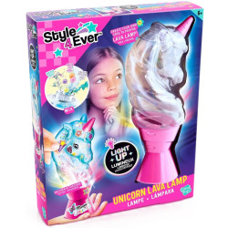 Мини лава лампа Canal Toys Rainbow - Еднорог, с декорации Мини лава лампа Canal Toys Rainbow - Еднорог, с декорации