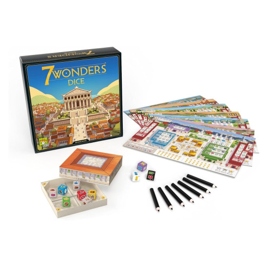 Настолна игра 7 Wonders Dice | Paladium Games
