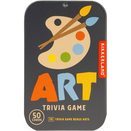 Настолна игра Art Trivia Game | Kikkerland