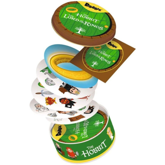 Настолна игра Dobble: The Hobbit and The Lord of the Rings - Парти Настолна игра Dobble: The Hobbit and The Lord of the Rings - Парти
