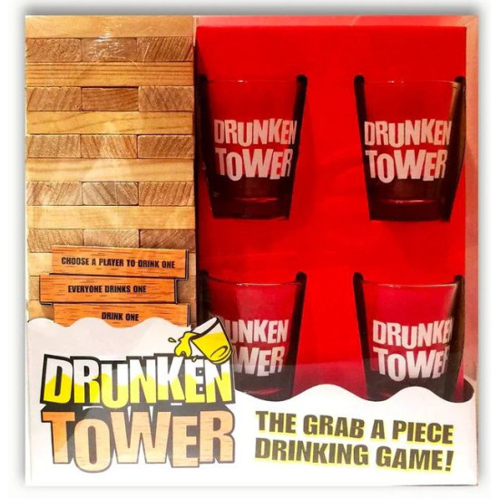 Парти игра Дженга с чаши Парти игра Дженга с чаши