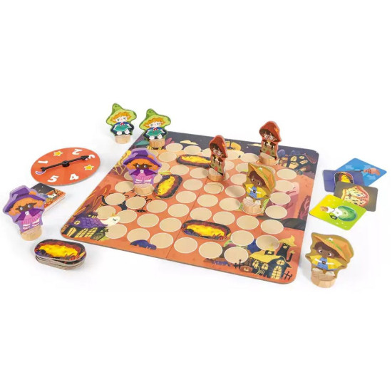 Настолна игра Hape International - Magic Mayhem, 46 части Настолна игра Hape International - Magic Mayhem, 46 части