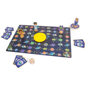 Настолна игра Hape International - Star Seekers, 22 части