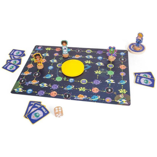 Настолна игра Hape International - Star Seekers, 22 части | Hape