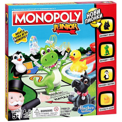 Настолна игра Hasbro Monopoly Junior Настолна игра Hasbro Monopoly Junior