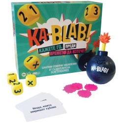 Настолна игра КА-БЛАБ! - парти Настолна игра КА-БЛАБ! - парти