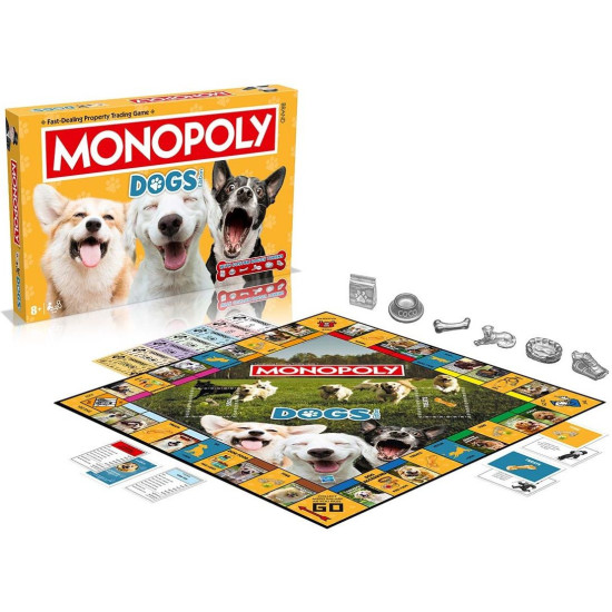 Настолна игра Monopoly - Dogs Edition Настолна игра Monopoly - Dogs Edition