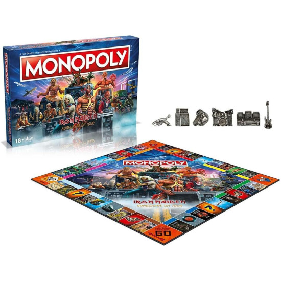 Настолна игра Monopoly - Iron Maiden |