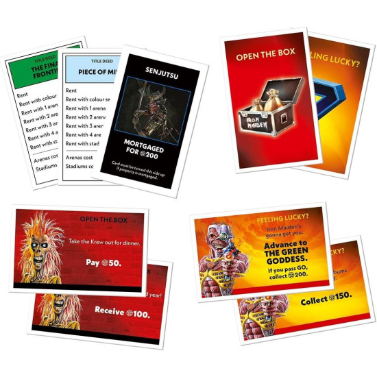 Настолна игра Monopoly - Iron Maiden |
