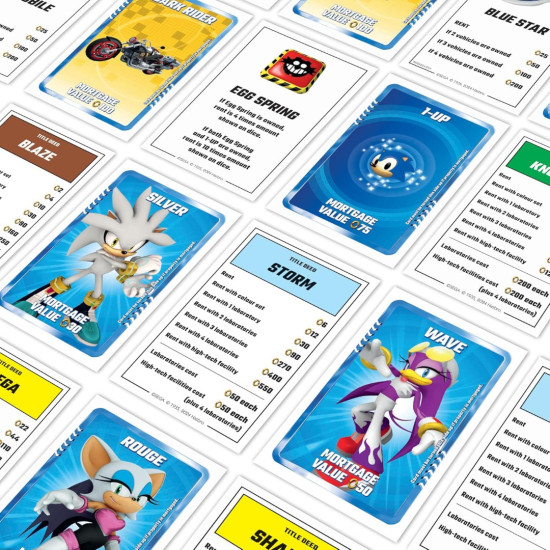 Настолна игра Monopoly - Sonic Настолна игра Monopoly - Sonic