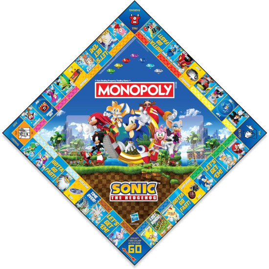 Настолна игра Monopoly - Sonic Настолна игра Monopoly - Sonic