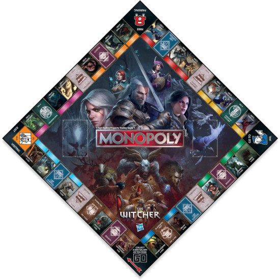 Настолна игра Monopoly - The Witcher |