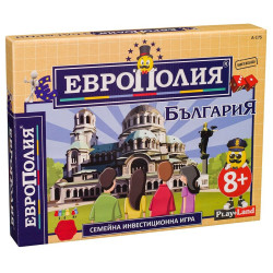 Настолна игра PlayLand - ЕвроПолия, България Настолна игра PlayLand - ЕвроПолия, България