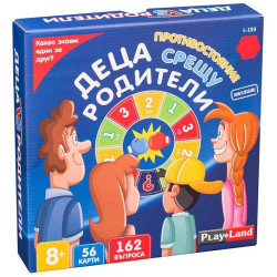 Настолна игра PlayLand: Противостояние, Деца срещу родители Настолна игра PlayLand: Противостояние, Деца срещу родители