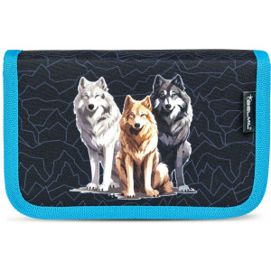 Несесер Belmil - Wolves Pack, с 1 цип и двойно разгъване