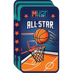 Несесер с пособия Must - Basketball, 3 ципа Несесер с пособия Must - Basketball, 3 ципа