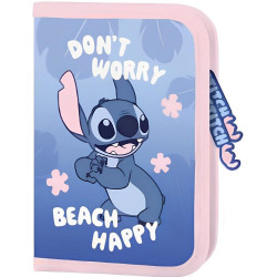 Несесер St. Majewski Stitch - Don't Worry! Beach Happy!, с 1 цип и 2 крила