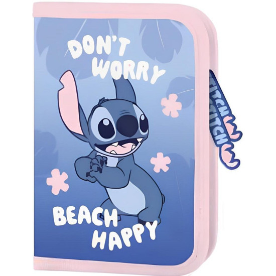 Несесер St. Majewski Stitch - Don't Worry! Beach Happy!, с 1 цип и 2 крила Несесер St. Majewski Stitch - Don't Worry! Beach Happy!, с 1 цип и 2 крила