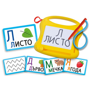 Образователен комплект Lisciani Giochi Carotina - Азбука