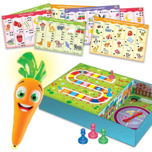 Образователна интерактивна игра Lisciani Giochi Carotina Baby - 1000 въпроса