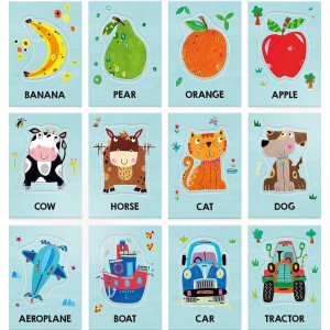 Образователни флаш карти Headu Montessori - Първи думички