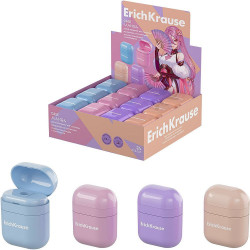 Острилка Erich Krause Case - Manga, с контейнер, асортимент