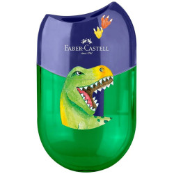 Острилка Faber-Castell Dino - Двойна