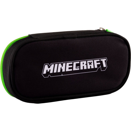 Овален ученически несесер Astra Minecraft - С 1 цип