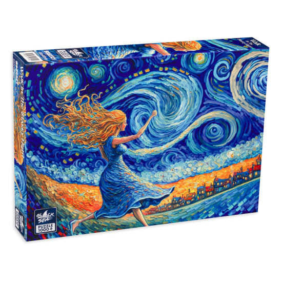Пъзел Black Sea от 1000 части - Разходка в звездната нощ | Black Sea Puzzles