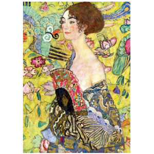 Пъзел Educa от 1000 части - Дама с ветрило