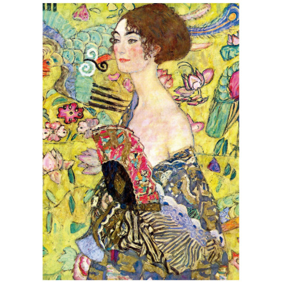 Пъзел Educa от 1000 части - Дама с ветрило Пъзел Educa от 1000 части - Дама с ветрило