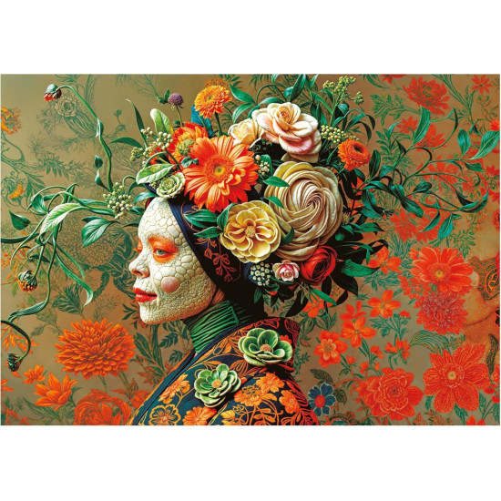 Пъзел Educa от 1000 части - Кралицата на гущерите