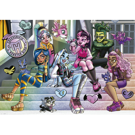 Пъзел Educa от 1000 части - Monster High