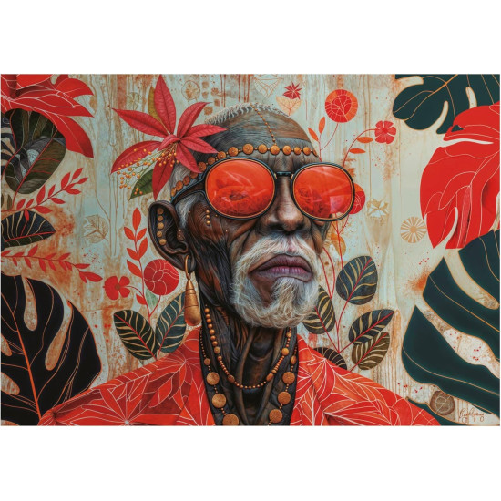 Пъзел Educa от 1000 части - Пазителят на тропиците