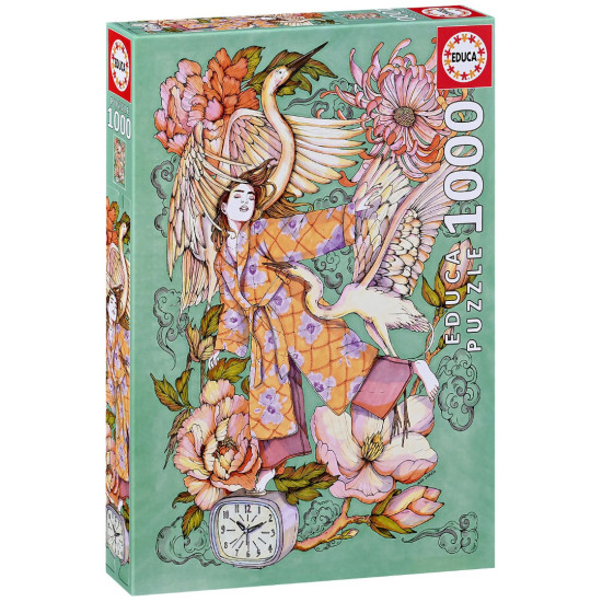 Пъзел Educa от 1000 части - Пробуждането на Ана Ярен