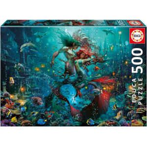 Пъзел Educa от 500 части - Атлантида
