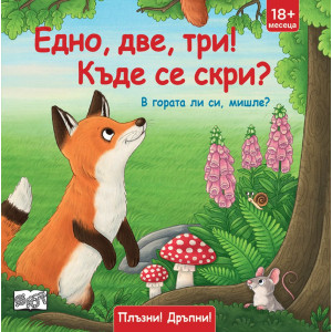 Плъзни! Дръпни!: Едно, две, три! Къде се скри? В гората ли си, мишле?