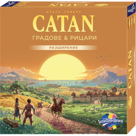 Разширение за настолна игра Catan - Градове и рицари Разширение за настолна игра Catan - Градове и рицари