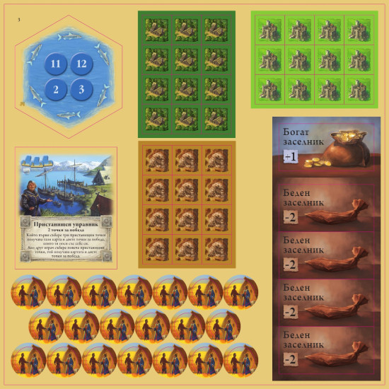 Разширение за настолна игра Catan - Търговци и Варвари Разширение за настолна игра Catan - Търговци и Варвари