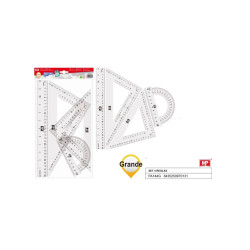 MP Комплект за чертане 4 части