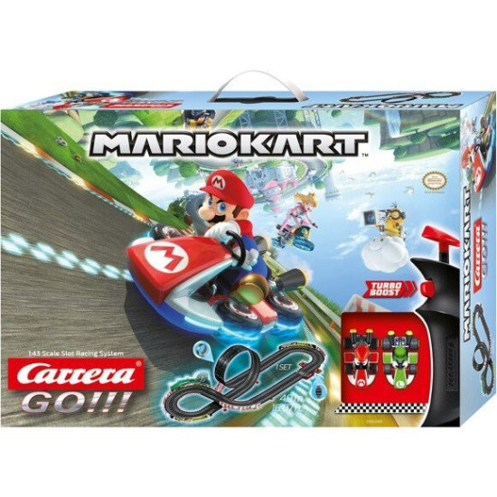 Писта за колички с дистанционни Mario Kart - Carrera