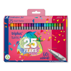 Комплект тънкописци Staedtler, Многоцветен, 0.3 мм, 25 бр Комплект тънкописци Staedtler, Многоцветен, 0.3 мм, 25 бр