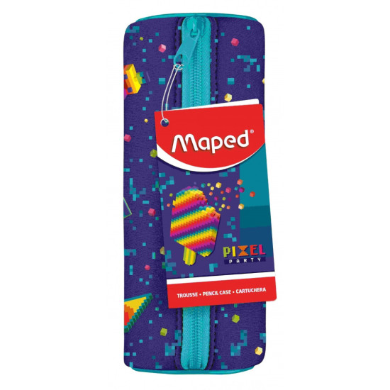 Несесер Maped тубус 1 цип Pixel Party 