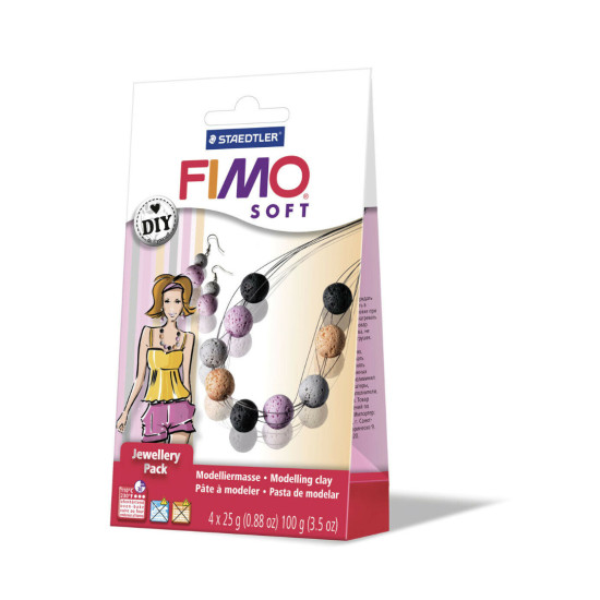 КОМПЛЕКТ глина FIMO SOFT JEWELIERY 