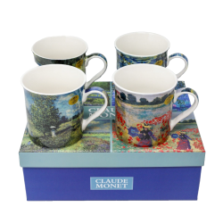 Комплект от четири чаши Claude Monet