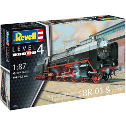 Сглобяем модел Revell Съвременни: Влакове - Експрес локомотив Tender BR02T32 Сглобяем модел Revell Съвременни: Влакове - Експрес локомотив Tender BR02T32