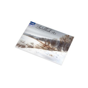 Скицник А5, 250 г/м2, 20л., за акварел, темпера, смесена техника