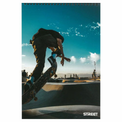 Скицник със спир. В4 20л офсет STREET  Скицник със спир. В4 20л офсет STREET